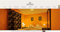 Desktop Screenshot of pensjonatkorona.pl